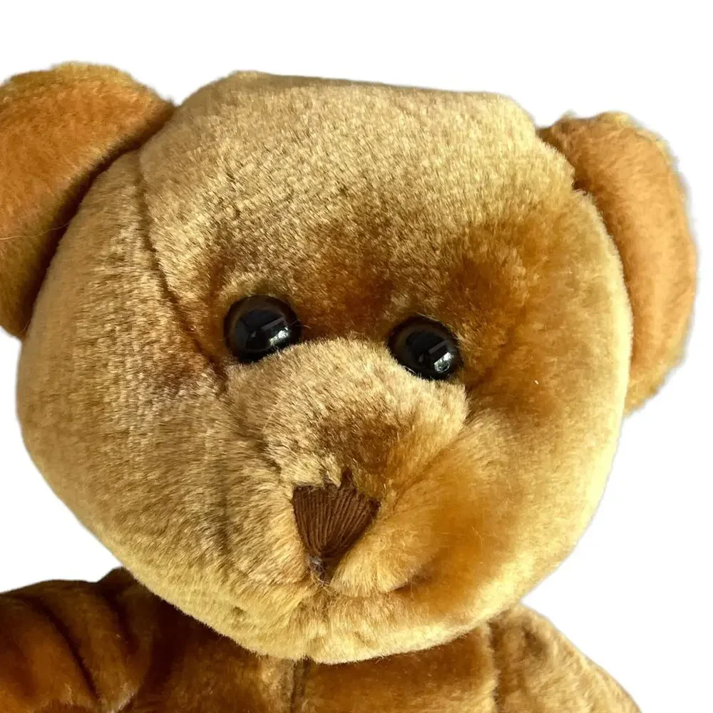 Pawsenclaws Teddy Bear Plush Stuffed Animal Toy Zipper Back Stitched Nose READ